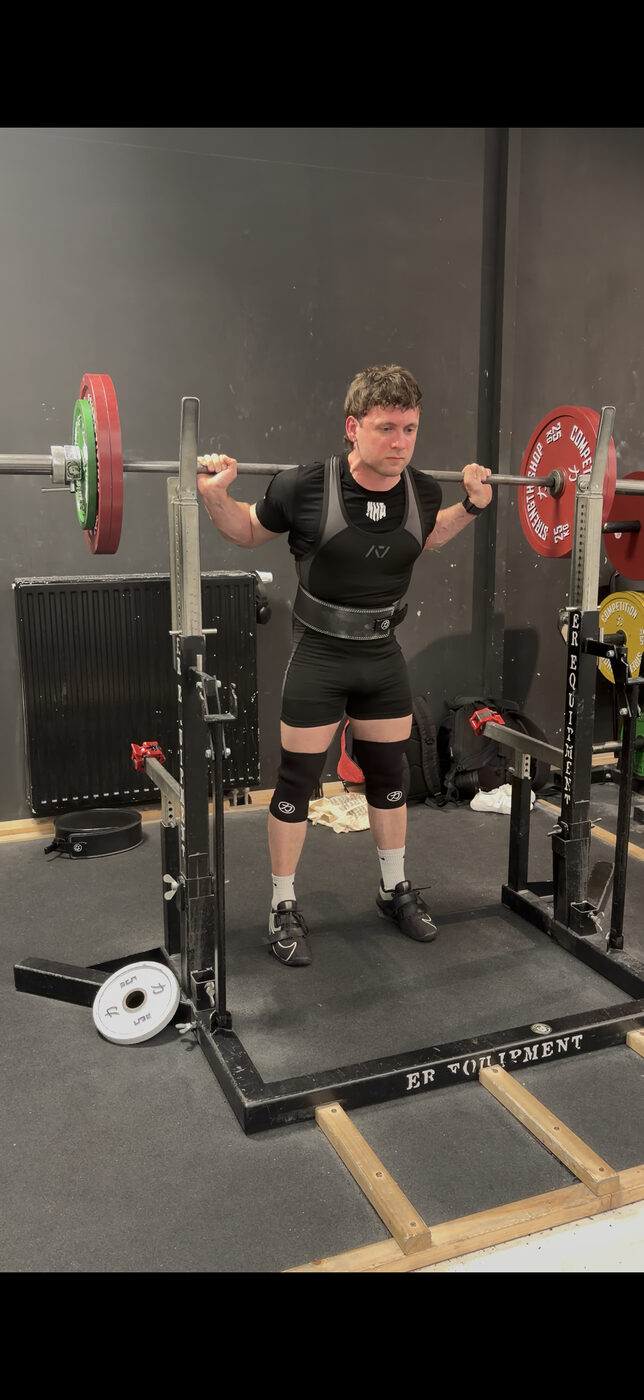 Kniebeuge im Training